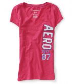 Baby Look pink, tam. M - Aéropostale