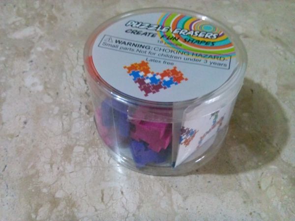 *Kit de borrachas - Puzzle Erasers