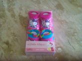 Kit 2 meias bebê, tam 0-12 meses - Hello Kitty