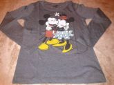 Camiseta manga longa cinza, tam. 8 - Old Navy