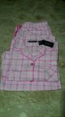 Pijama feminino flanelado rosa, tam. G - Noire