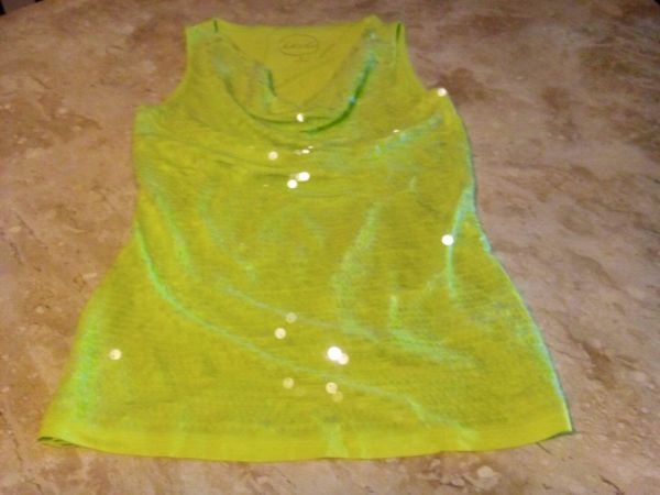 Blusa malha fria com paetês, I.N.C Internacional Concepts