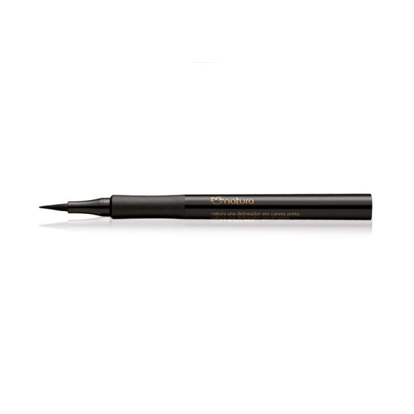 Delineador em caneta preto 1 ml Natura Una