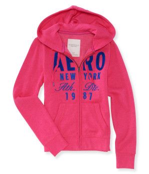 Blusa de Moletom feminino pink, tam. P - Aéropostale